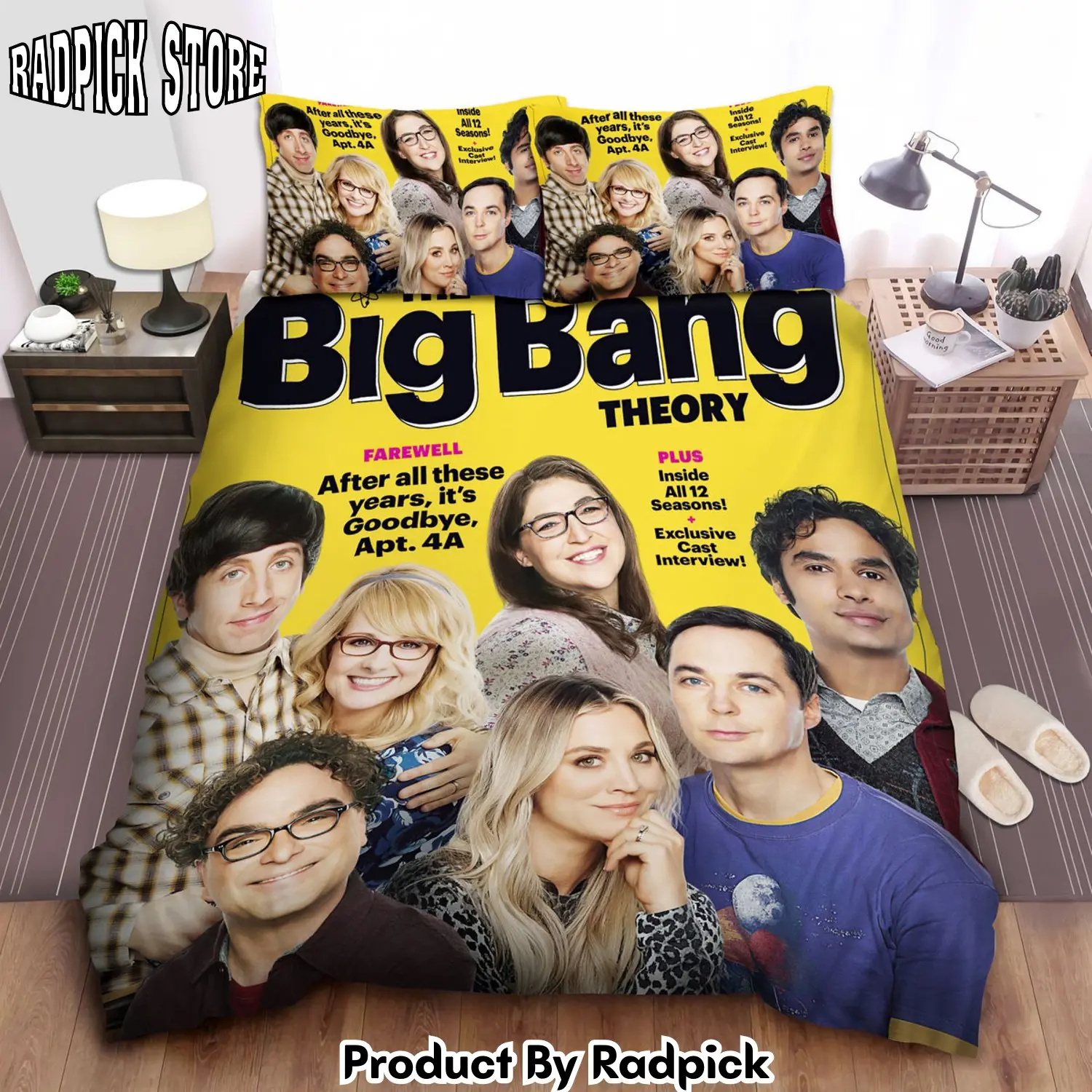 Radpick the big bang theory final season duvet cover bedroom sets comfortable bedding sets rp3271373
